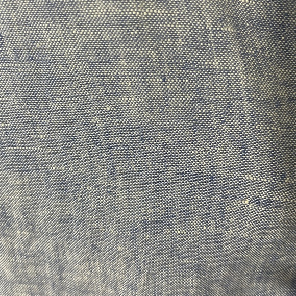 UNTUCKit 100% Linen Blue Short Sleeve Cameron Button Down Shirt Size XL‎ EUC - Picture 4 of 7